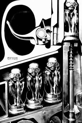 HR GIGER THE BIRTH MACHINE GUN ART ARTWORK PHOTO PRINT PREMIUM