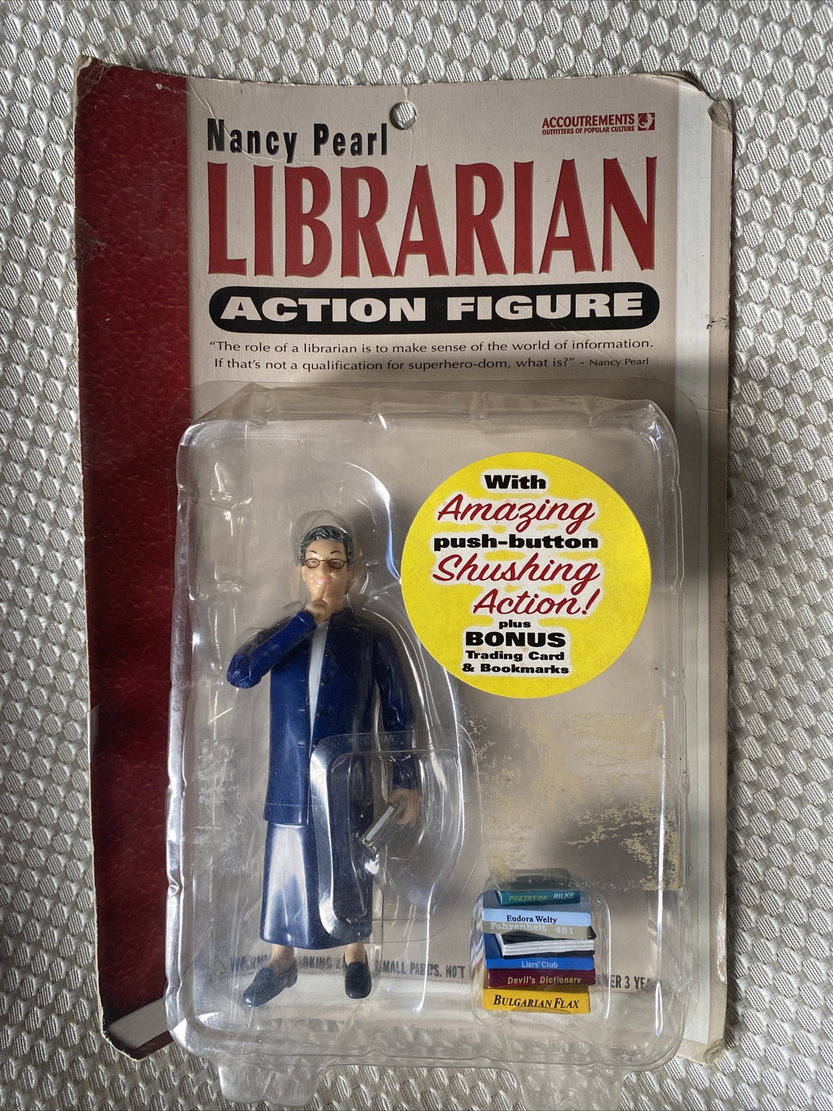 nancy pearl action figure