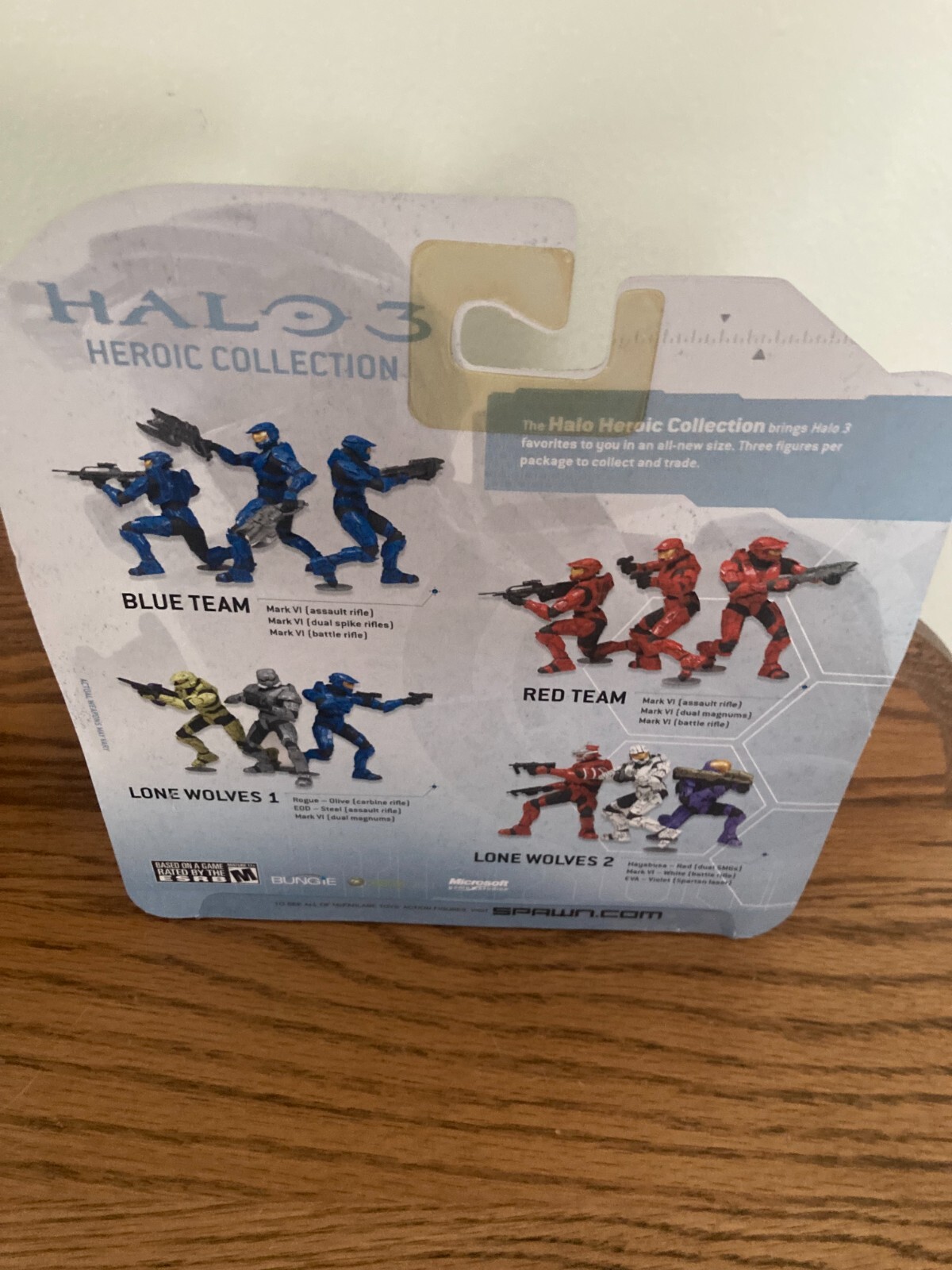 2009 McFarlane Toys Halo 3 Lone Wolves 1 Heroic Collection