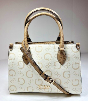 GUESS Oak Park Logo Small Carryall Bag / Purse | eBay