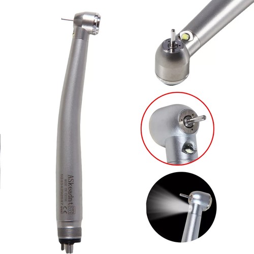 Generador electrónico dental luz LED fibra óptica pieza de mano turbina para kv ADM 4 orificios - Imagen 8 de 10