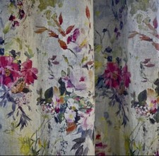 2.5 YARDS Of AUBRIET ~ DAMSON Lino Colorway Designers Guild 100% LINEN Fabric