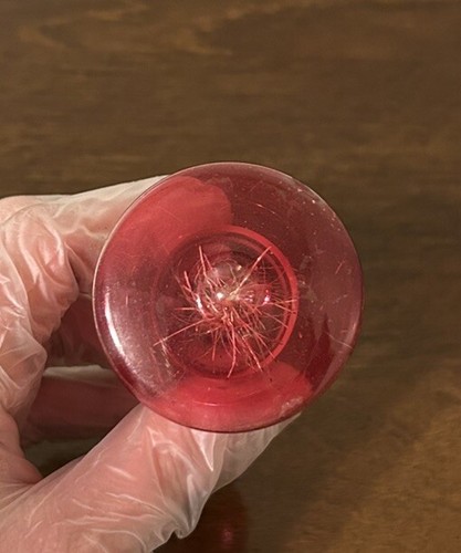 VTG WII Era 1940s Shiny Brite Unsilvered Tinsel Bell Christmas Ornament USofA - Picture 7 of 7