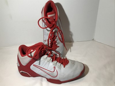 Nike Air Visi Pro 4 Womens 587562-016 Size 9 Red White Basketball Shoes  Sneakers | eBay