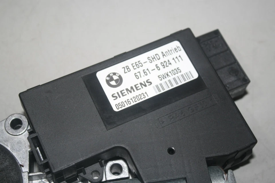 BMW 750LI 750I 745I 745LI 760LI 2002-2008 E65 techo corredizo motor techo corredizo Foto 3 de 4