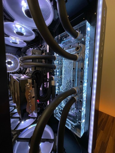 011 Dynamic XL 360 M2 Reservoir Water Distro Water Cooling G1/4 For D5 PUMP M2 - 第 1/12 張圖片