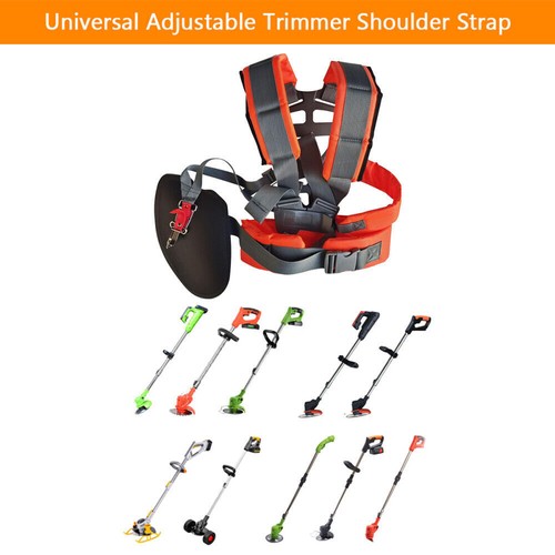 Profi Doppel Schultergurt Tragegurt für Motorsense Freischneider STIHL Trimmer - Bild 9 von 16