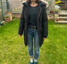 Womens Aritzia Golden By Tna Bancroft Vegan Parka - Black