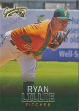 2018 Greensboro Grasshoppers Ryan Lillie RC Rookie Miami Marlins