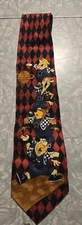 Men's Barney Fred Yogi George Jetson Cartoon Network Tie