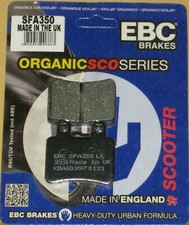 Bremsbeläge für Peugeot Elystar 50 TSDI SBC Bj. 2003-2007 hinten