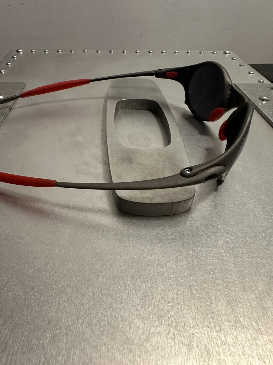 VINTAGE Oakley X-Metal Mars Crater with Black Iridium Lenses VINTAGE Oakley X-Metal Mars Crater with Black Iridium Lenses