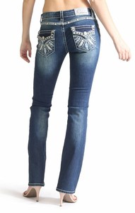 Grace-in-LA-Blue-Feathers-No-Button-on-Back-Pocket