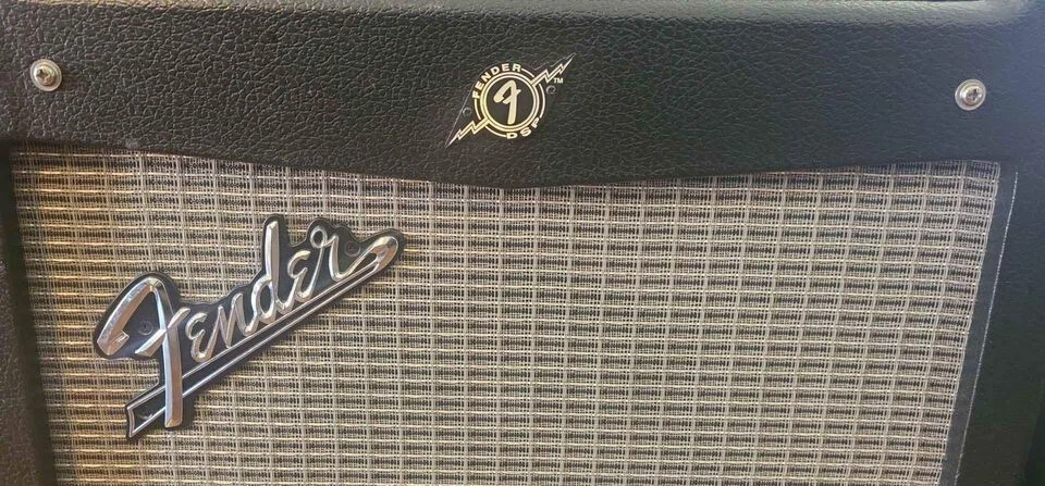 Axl Electric Guitar, Fender Amp, Stand, & Case - Image 2 of 4