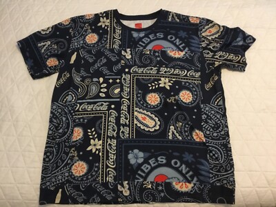 Rare Staple Coca Cola Collab T-shirt Size XL Blue