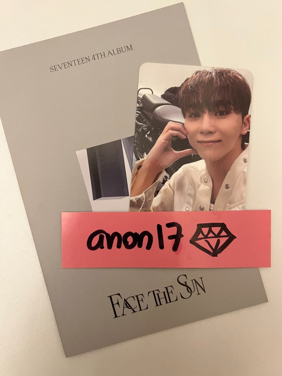 SEVENTEEN エスクプス　target Seventeen Face the Sun Target Exclusive Photocard | eBay