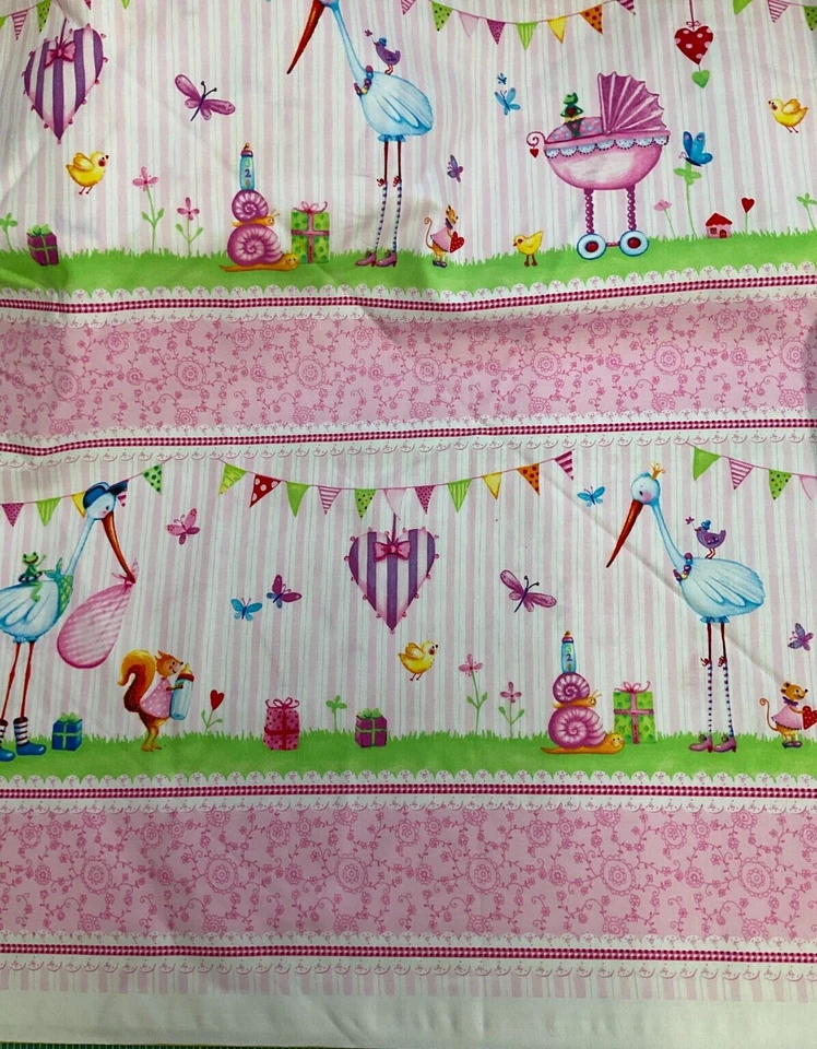 RED ROOSTER - A BUNDLE OF PINK #26403-STRIPE BY MILA MARQUIS- 1 3/8 YARD - Image 4 of 4