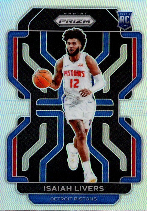 2021-22 Panini Prizm #296 Isaiah Livers Silver