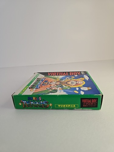 Mario's Tennis Nintendo Virtual Boy Complete In Box Good Condition JPN authentic - Picture 11 of 12