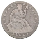 1855-O Seated Liberty Half Dollar Arrows *6258