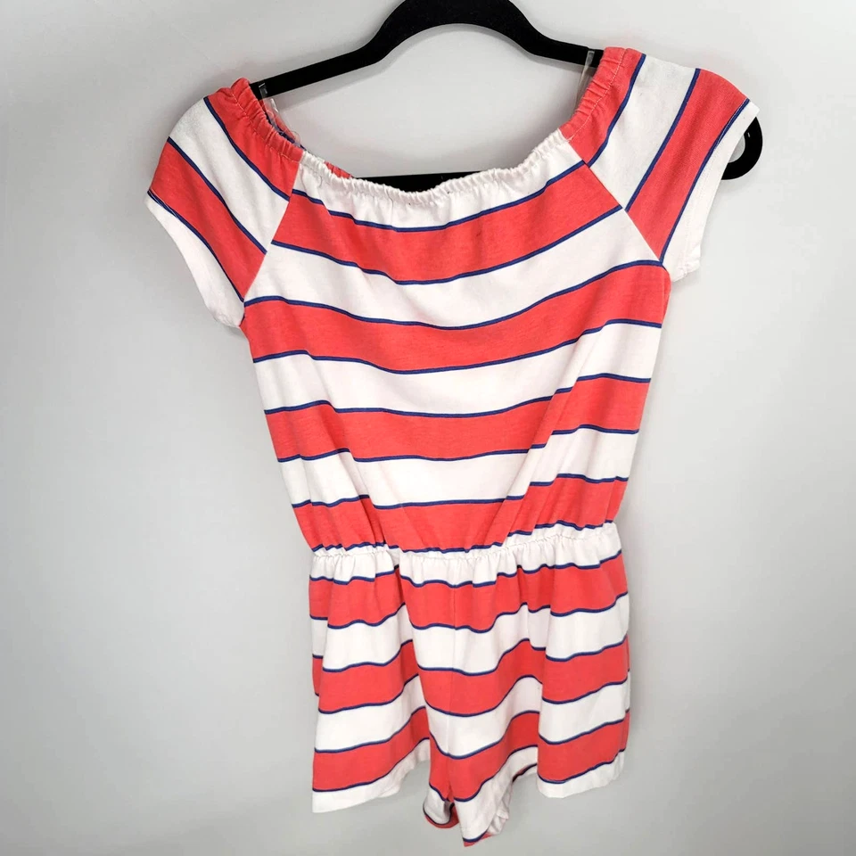 Tommy Hilfiger Girl's Striped Romper Size L (12/14) Foto 2 de 4