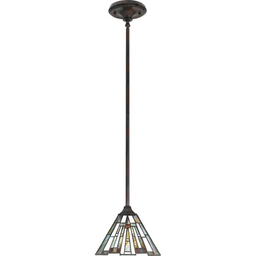 Quoizel TFMK1508 Bronze Maybeck Single Light 8"W Mini Pendant - Picture 7 of 9