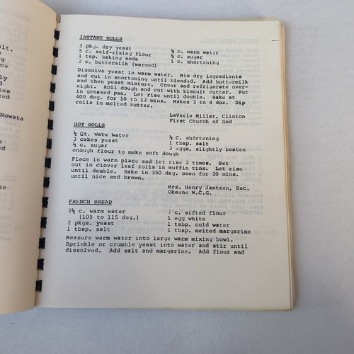 Just Plain Good Cookin Oklahoma Women Of The Church Of God Vintage Cookbook - Imagen 4 de 5