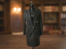 Balmain Military Blazer Embellished Shoulder 38