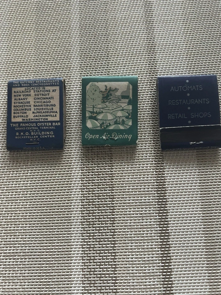 De colección Matchbooks of Iconic New York City Landmarks años 40-50 Foto 2 de 3