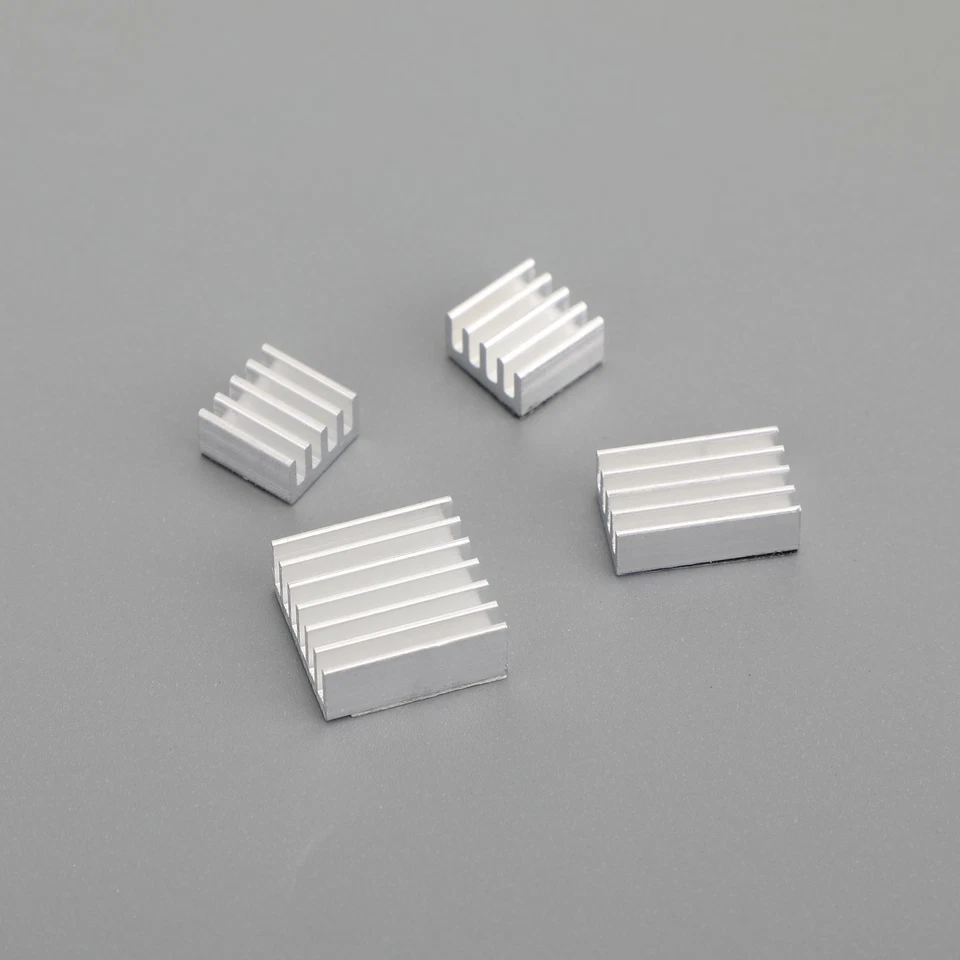 4PCS Radiator Cooler Kit Aluminum Heatsink for Raspberry Pi 4B with Sticker - Photo 4/4