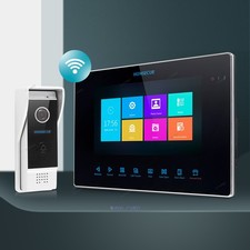 HOMSECUR 7" WIFI Video Door Phone Door Bell Doorbell Intercom Motion Detection