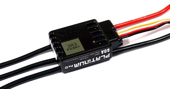HOBBYWING Platinum 60A V4 RC Model Brushless Motor ESC Speed Controller SL094 - Image 2 of 2