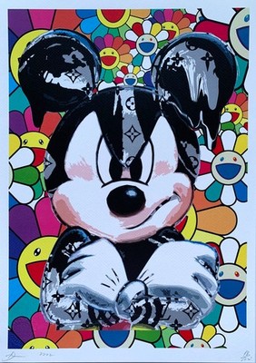 Death NYC ''Mickey'' original signed limited edition print with COA