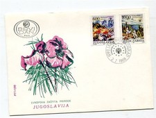 D30601 Flowers Nature 1988 European Nature Year FDC Yugoslavia