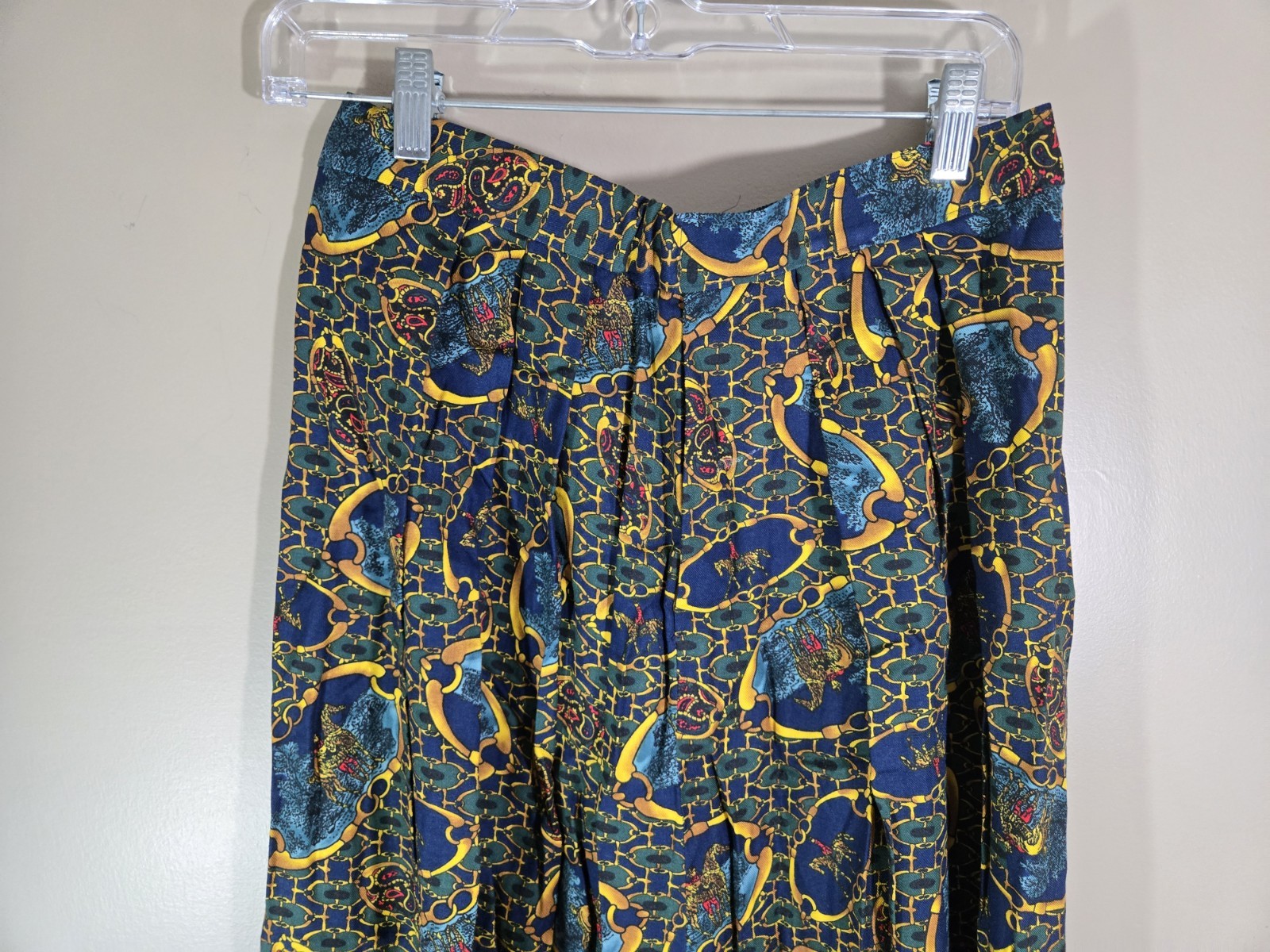 Vtg Sophisticates By Pendleton Green Paisley Eque… - image 15