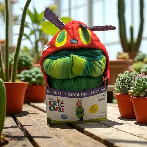 The Very Hungry Caterpillar Eric Carle Infant Tot Costume 6-12 month old New