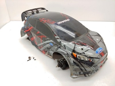 Rare Original Traxxas Rally XL-5 1/10 4x4 Ford Fiesta Roller Rolling Chassis Nee