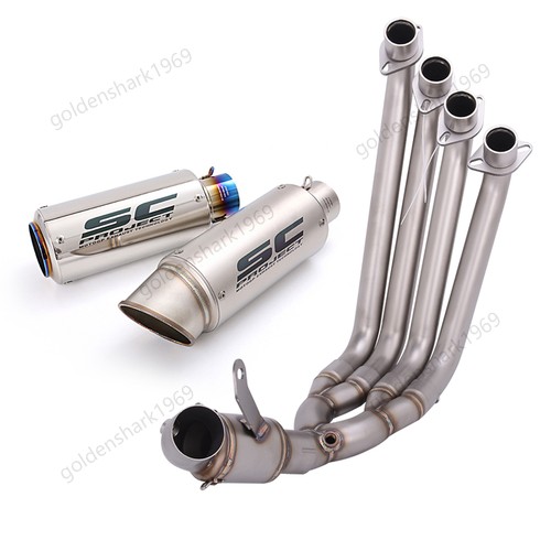 For Honda CBR650R CB650R 2024-2026 Full System Exhaust Header Pipe Muffler Tips