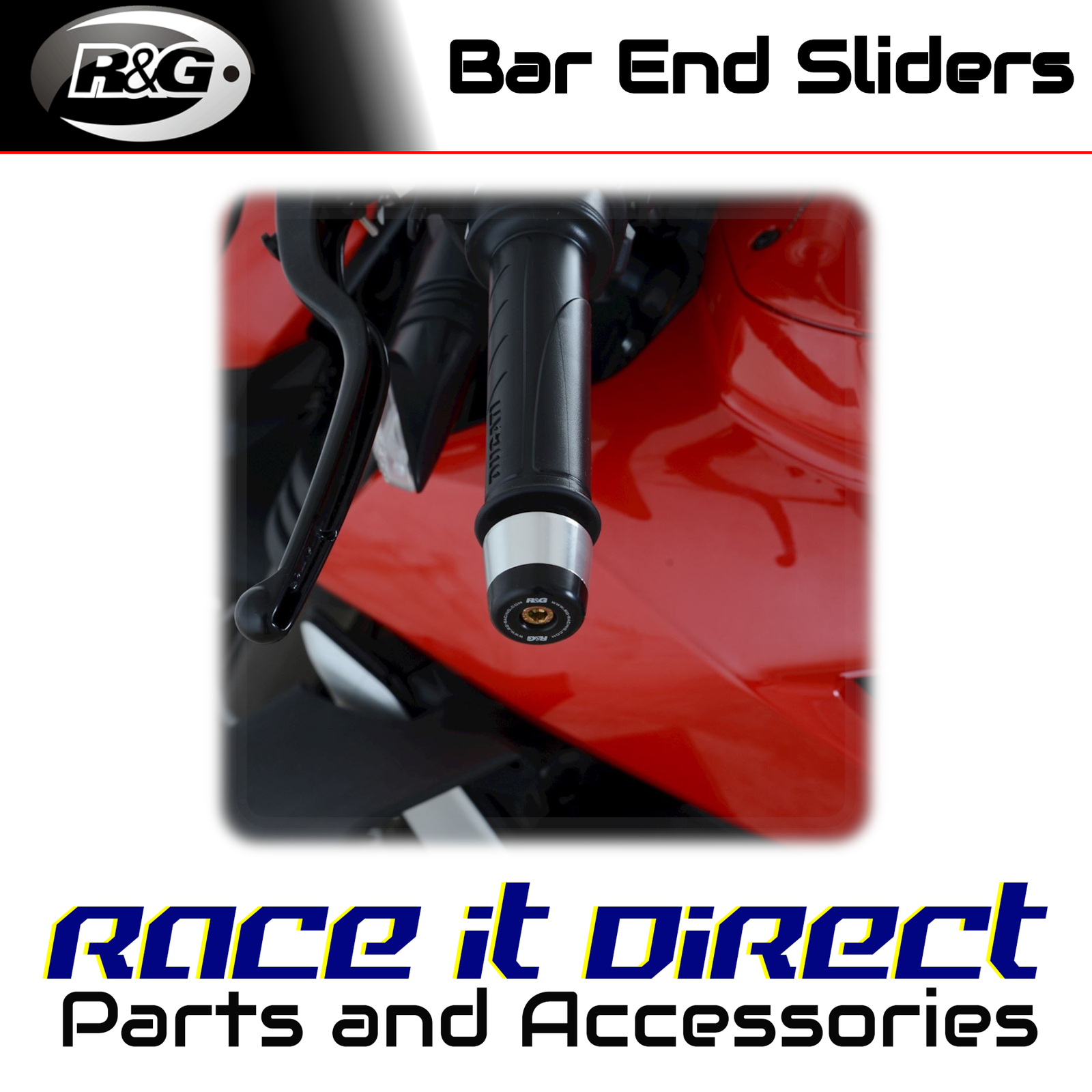 Bar End Sliders for Ducati Streetfighter V2 2022-2024 R&G