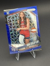 2025 Panini Prizm WNBA - Rookie Kiki Iriafen #149 Blue Velocity Prizm