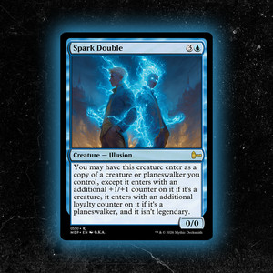 mtg cards that double loyalty counters Spark Double Mtg