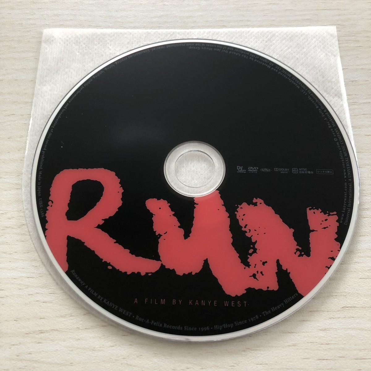 KANYE WEST CD & DVD My Beautiful Dark Twisted Fantasy deluxe edit