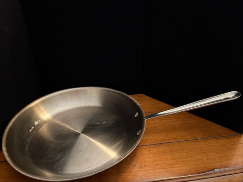 All-Clad Tri-Ply Stainless Steel 12" Skillet Frying Pan