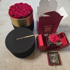 Preserved Roses Forever Real Roses in a Box Valentine's day Gift