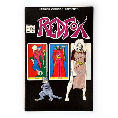 Redfox No 4 Harrier Comics British Indie Sci-Fi Adventure Comic Book Issue