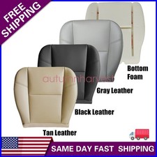 Fits 2007-2014 Cadillac Escalade Esv Driverpassenger Bottom Leather Seat Covers
