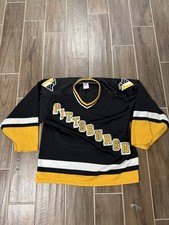 Jaromir Jagr #68 Pittsburgh Penguins CCM Vintage NHL Jersey Made In Canada