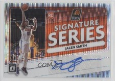 2020-21 Donruss Optic Signature Series Pulsar Prizm 6/17 Jalen Smith Auto 7eo