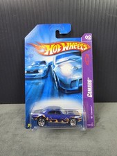 2006 HOT WHEELS '67 CAMARO BLUE w/FLAMES 02/04 K7559 D-1