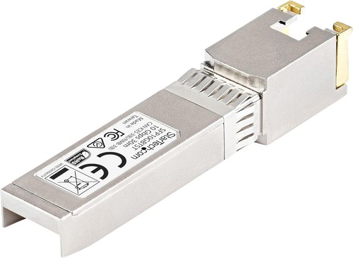 StarTech.com Cisco SFP-10GB-TC Compatible SFP+ Module - 10GBASE-T - SFP to RJ45 - Picture 3 of 6